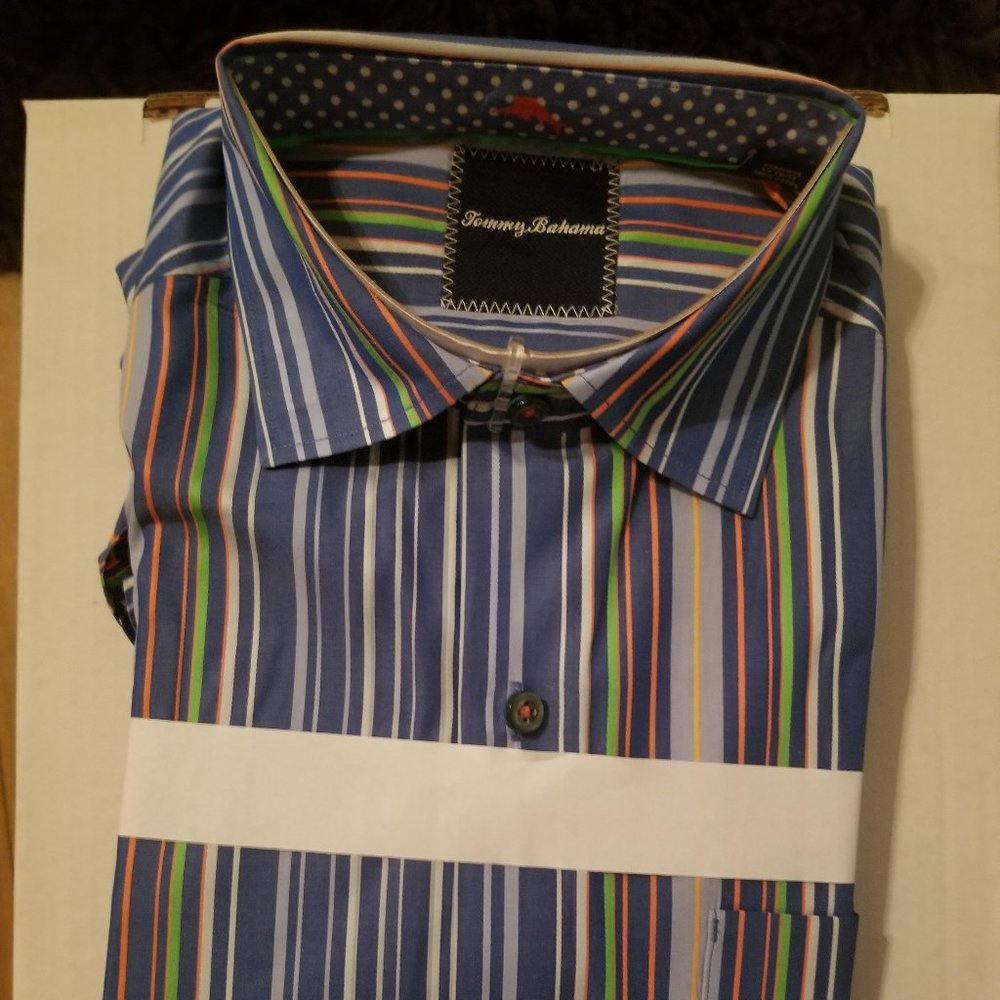 Tommy Bahama Long Sleeve Men's Dress Shirt